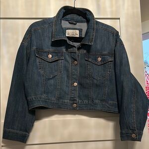 Denim Cropped Jacket